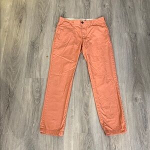 Club Monaco common slim Men's Salmon Chinos size 29